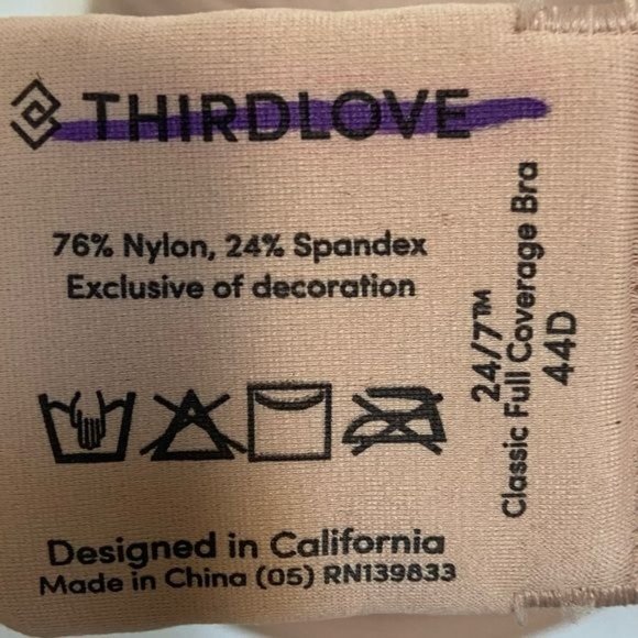 ThirdLove 24/7 Classic Full Coverage Underwire Bra - Picture 5 of 5